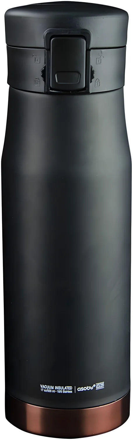 Asobu bottiglia termica 500 ml nero opaco e rame AILCI17-BC