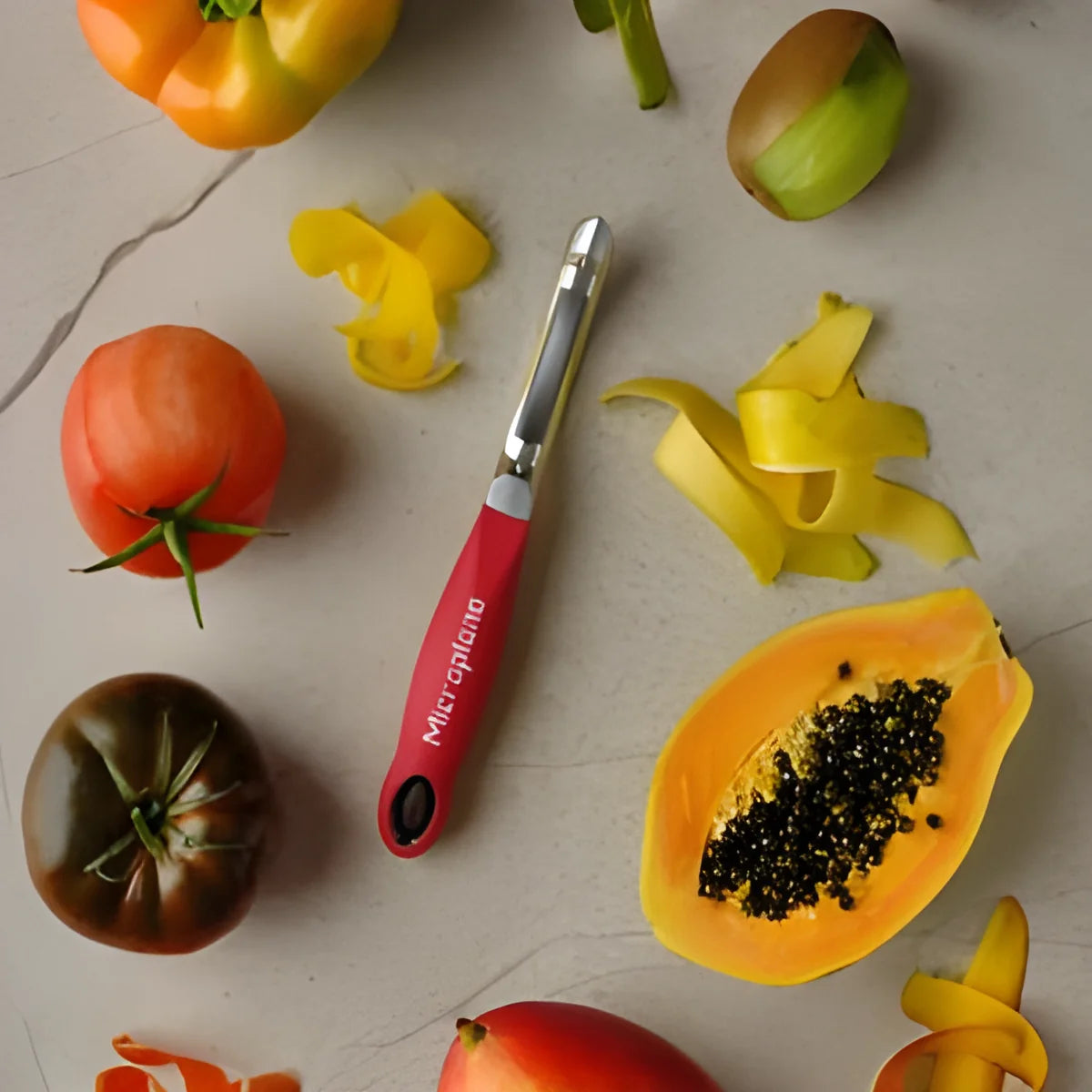 Pela tutto con lama microdentellata oscillante Microplane