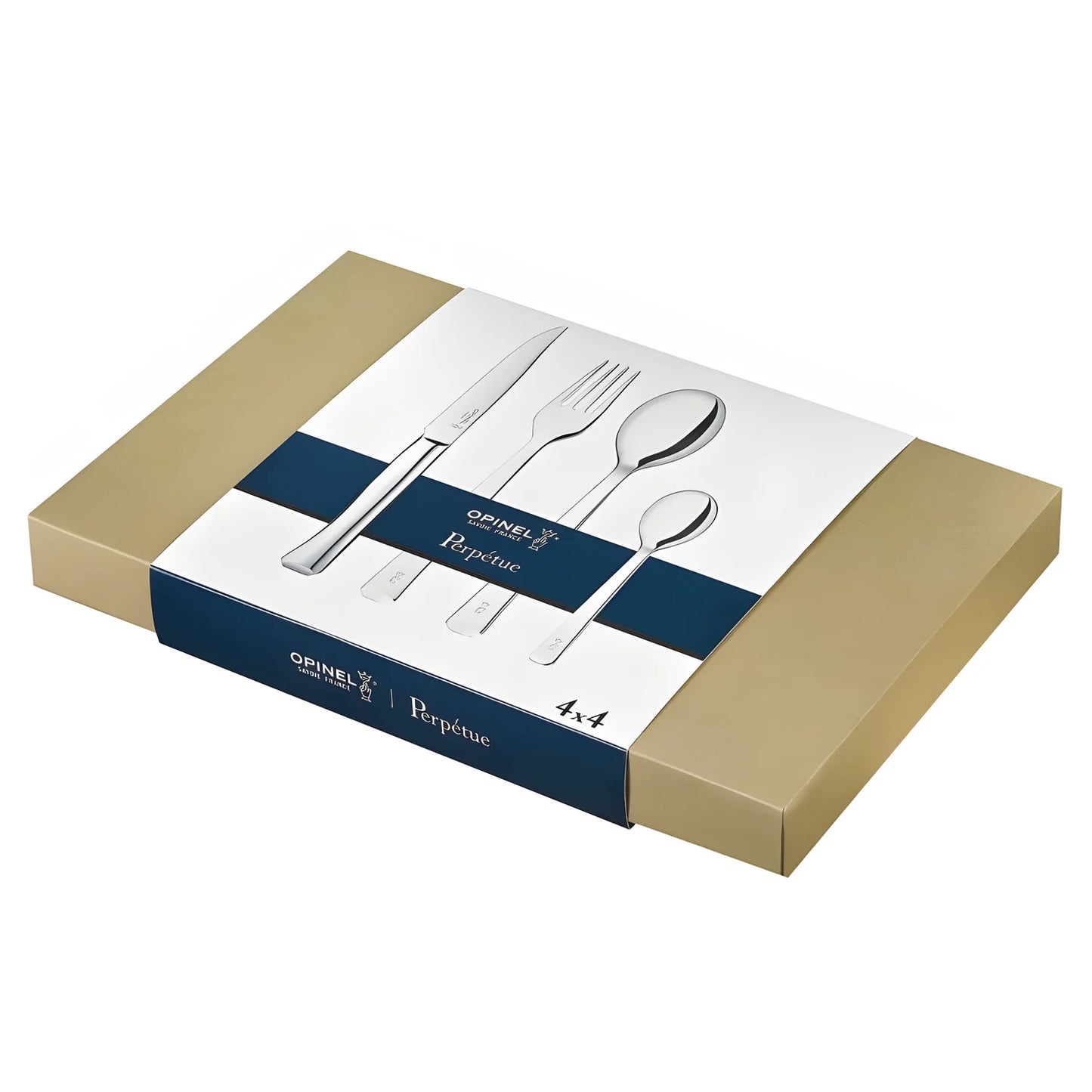 Opinel Set completo di posate in acciaio inox Perpétue Pz 16