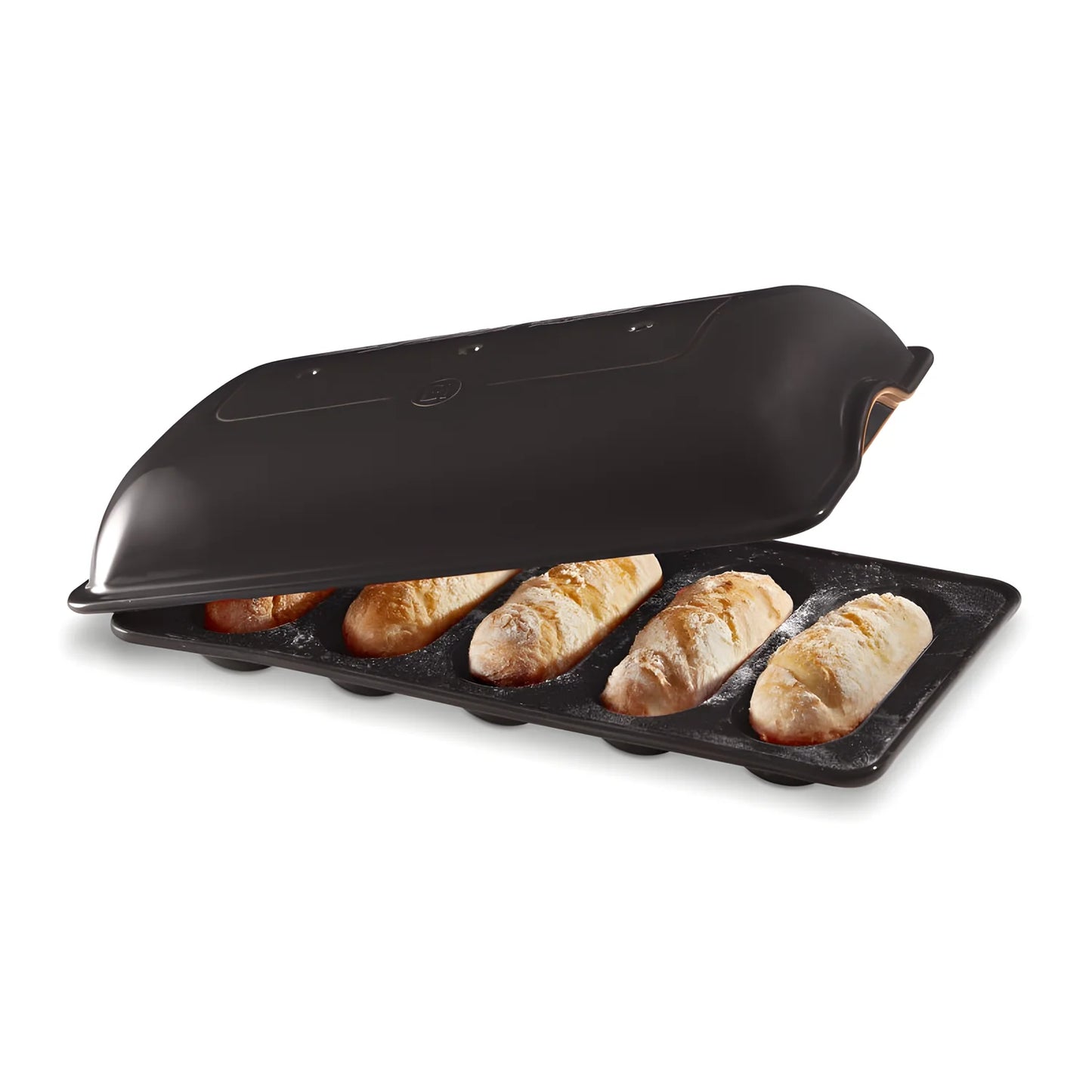 Emile Henry cuoci pane per 5 mini baguette in ceramica 795519