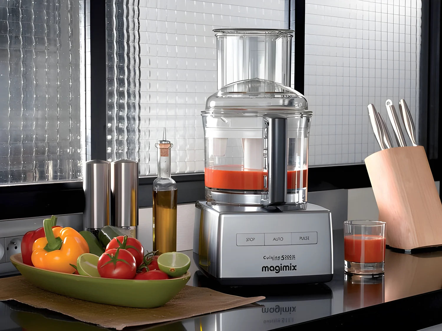 Magimix Robot Multifunzione cucina 5200XL PREMIUM Cromo 18591 EA