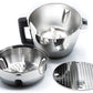 Magimix robot Cook Expert 1700 W silver 18900IT più MAGIMIX VAPORIERA XXL e MAGIMIX SPIRAL EXEPERT