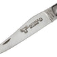 Laguiole en Aubrac coltello impugnatura Ginepro inox satinato