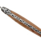Laguiole en Aubrac coltello impugnatura Ginepro inox satinato