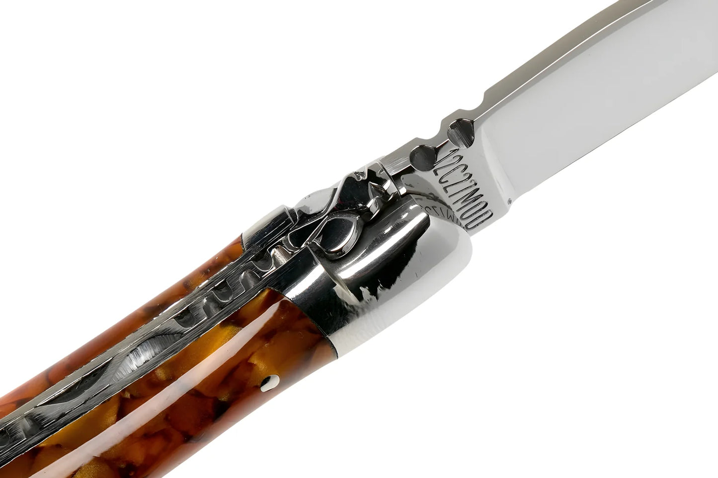 Laguiole en Aubrac coltello impugnatura in Popcorn e resina