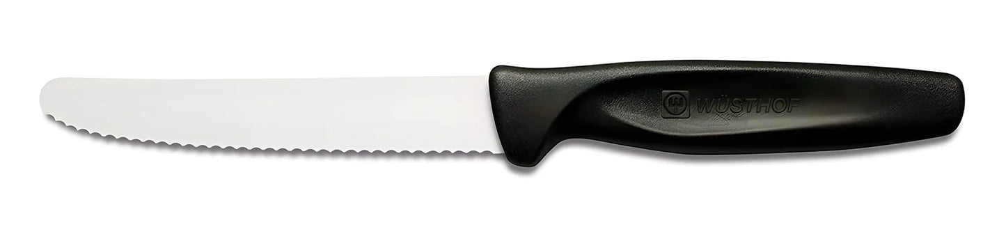 Wusthof coltello seghettato da tavaola e pizza nero 10 cm. 3003