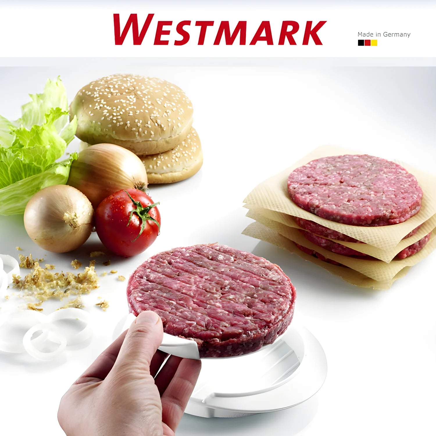 Westmark pressa per hamburger Ø 11 cm. 6233 02 16 22