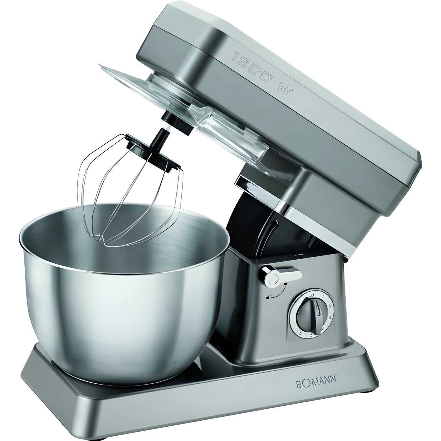 Impastatrice Planetaria titanio 1200W Bomann KM398CB