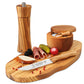 Zassenhaus Macina pepe "Francoforte" in legno di ulivo 5112438