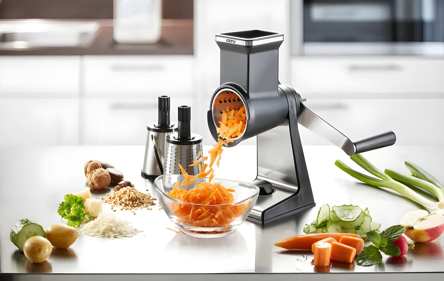 Set integrativo grattugia affettatrice Transforma Gefu 19030