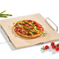 Piastra refrattaria per pizza Kuchenprofi 38x35,5x3,5 cm.