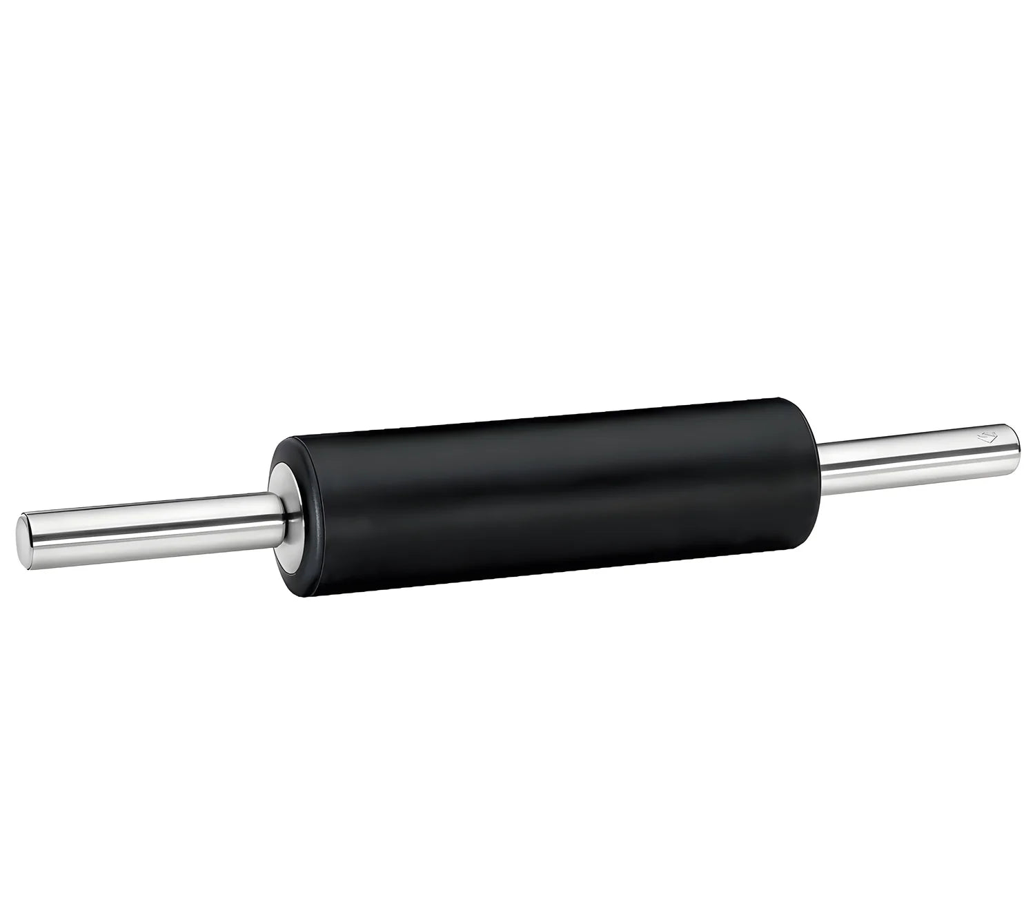 Mattarello in resina con manici inox lungo cm.48,5