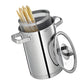 Tegame cuoci asparagi asparagera con cestello San Remo 5110624