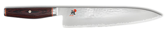 Miyabi 6000MCT Coltello da Cuoco Gyutoh Martellato 24 cm – Acciaio MC63, Art. 34073-241