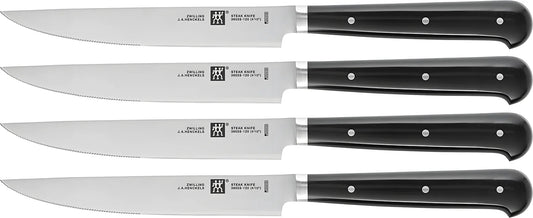 Zwilling set di 4 Coltelli microdentati da bistecca 39029-001