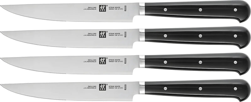 Zwilling set di 4 Coltelli microdentati da bistecca 39029-001