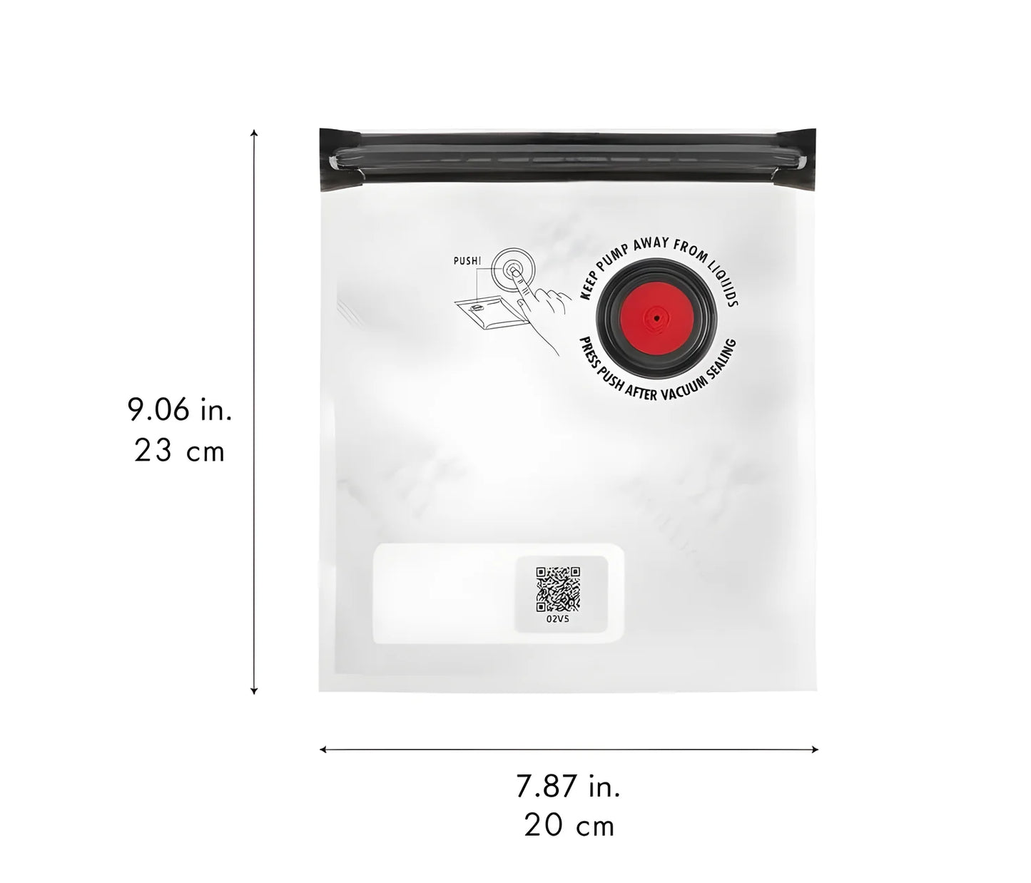 Zwilling fresh &amp; save Set di 10 sacchetti sottovuoto S