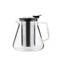 Teiera in vetro borosilicato con infusore Giulietta litri 1