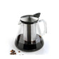 Teiera in vetro borosilicato con infusore Giulietta litri 1