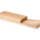 Continenta porta coltelli da cassetto in legno albero della gomma per 5 coltelli 30518