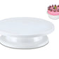 Alzata supporto girevole per decorare torte diametro 27,5 X 7 cm