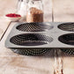 Birkmann teglia perforata per 4 panini da Hamburger di 12 cm