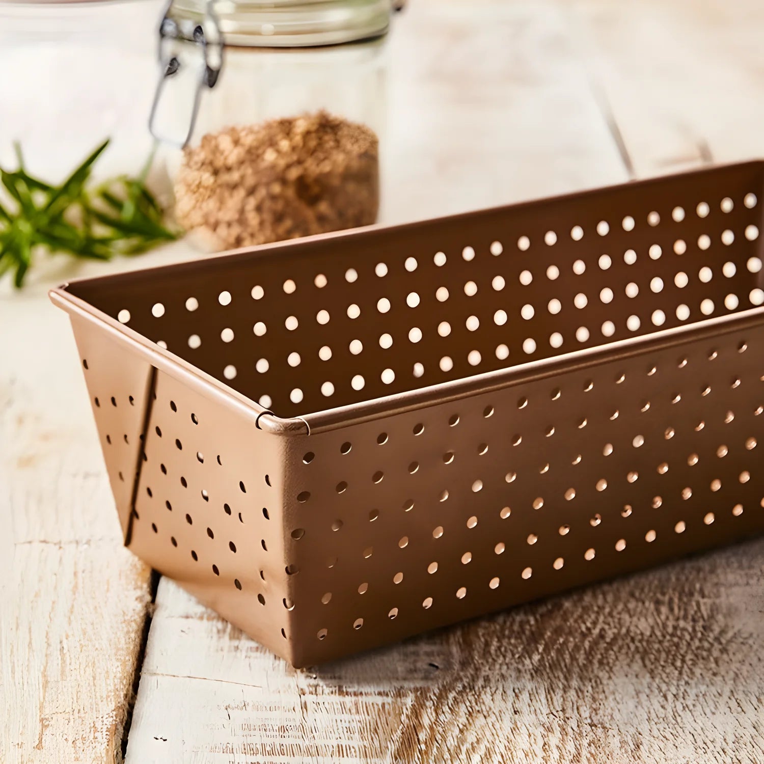 Birkmann stampo per pane in acciaio perforato 20 cm 210509