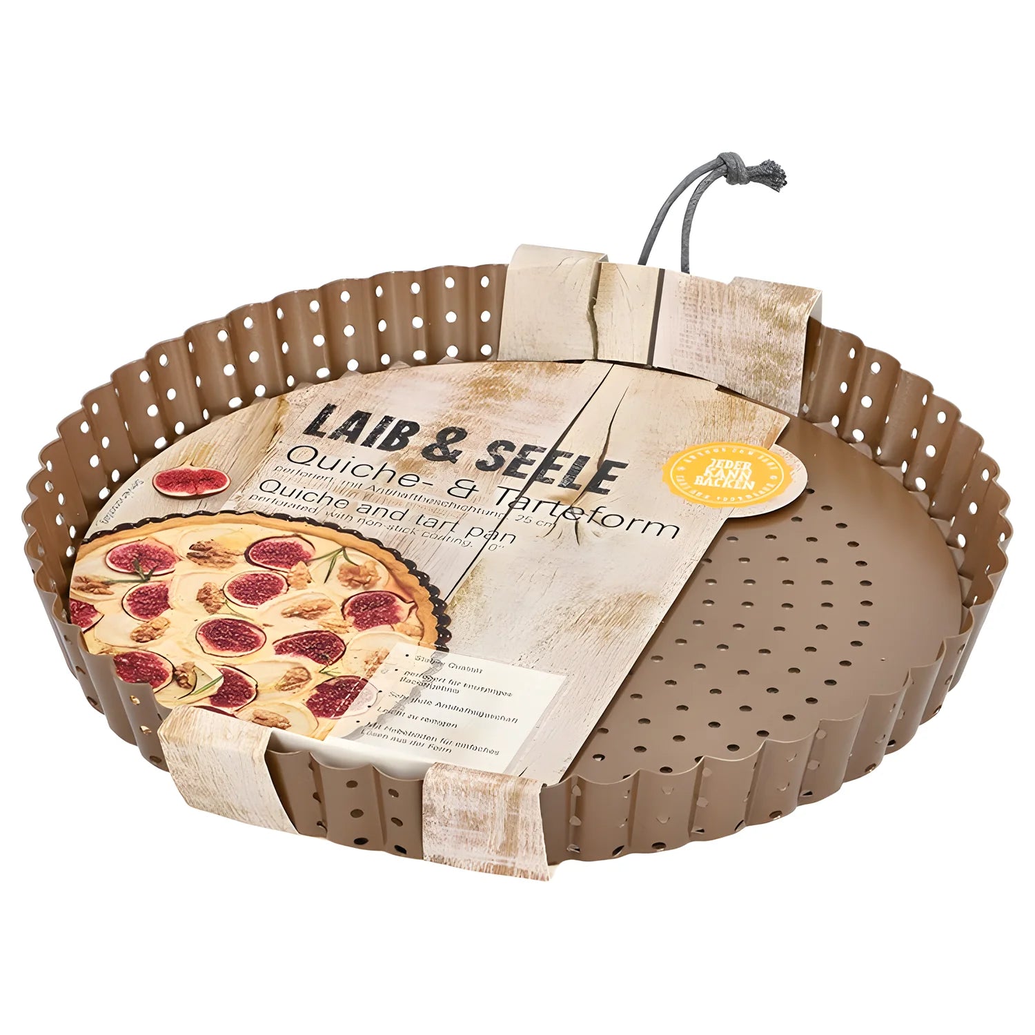 Birkmann teglia crostata microforata Ø25 fondo removibile 210554