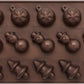 Stampo per cioccolatini praline per natale in silicone 5521045