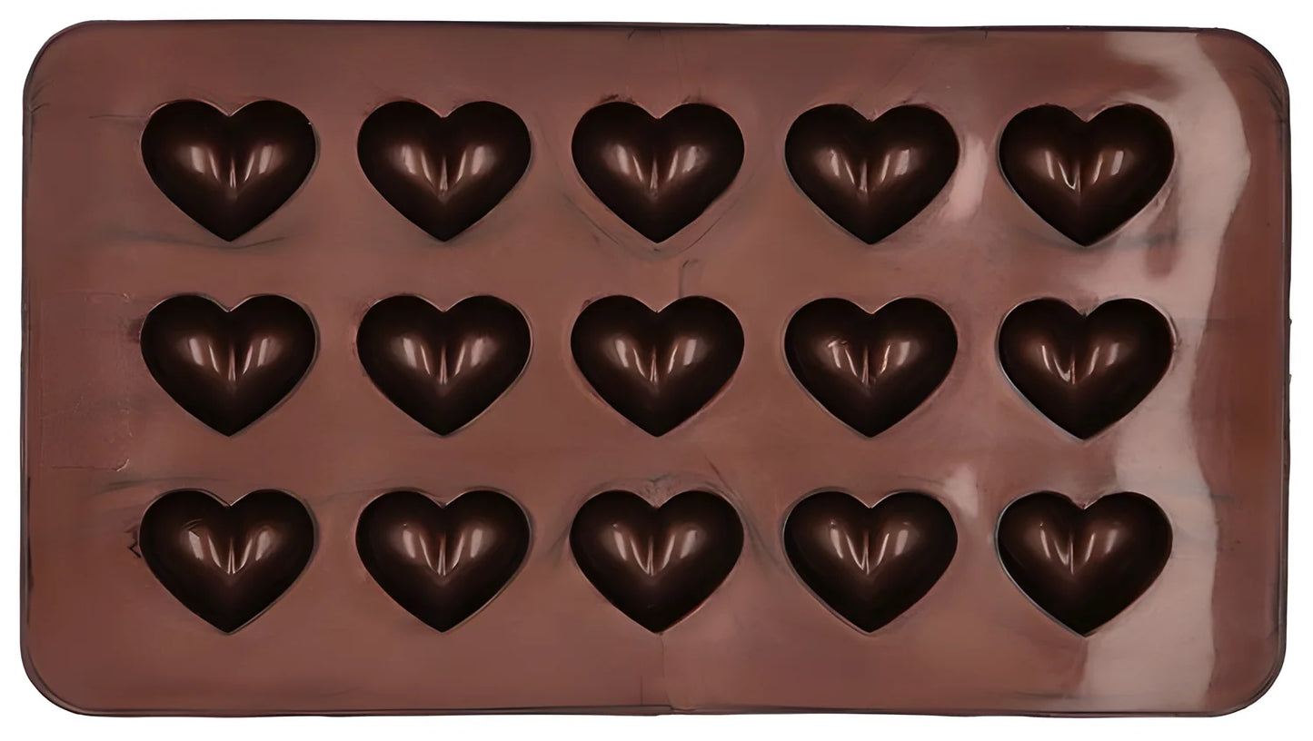 Birkmann stampi per 30 praline cioccolatini forma cuore 252837
