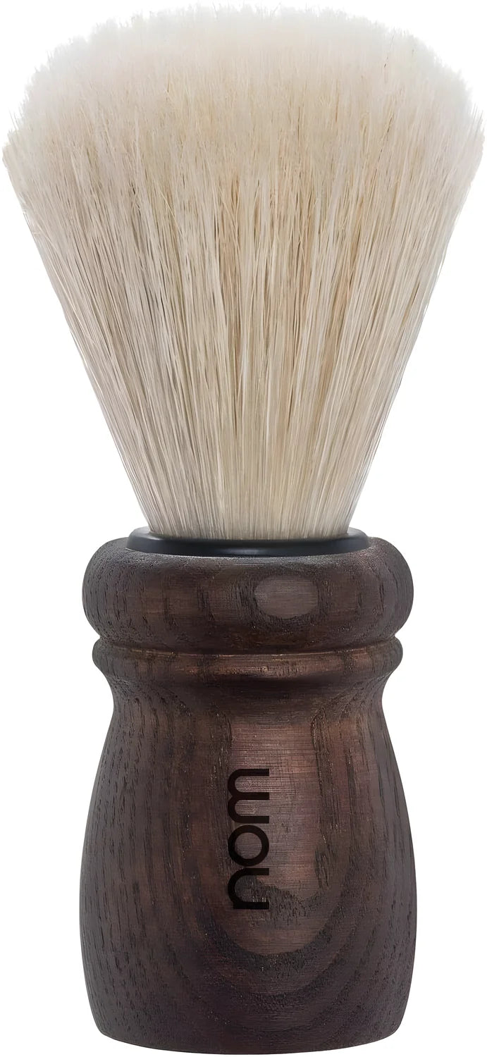 Muhle Pennello da barba "nom" manico frassino scuro e setole naturali