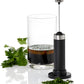 AdHoc Montalatte con batterie alto 21cm diametro 3cm nero MS14