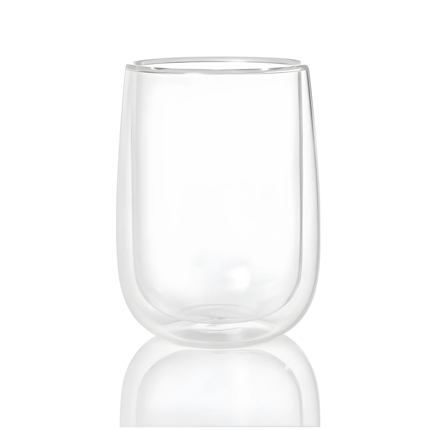 AdHoc Bicchiere doppia parete tè infusore Fusion Glass cl 40/cm Ø9x13,5