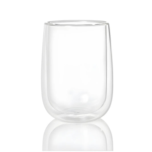 AdHoc Bicchiere doppia parete tè infusore Fusion Glass cl 40/cm Ø9x13,5