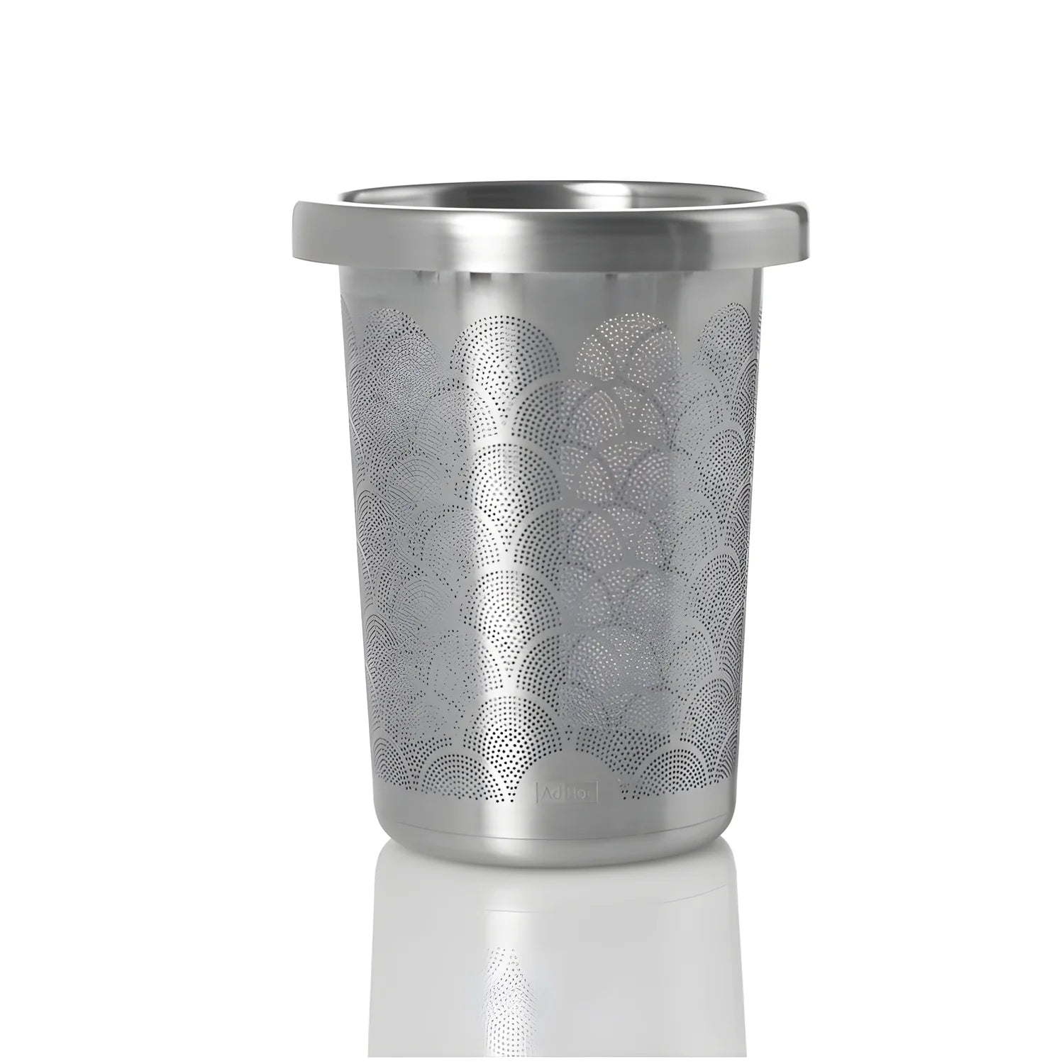 AdHoc Bicchiere doppia parete tè infusore Fusion Glass cl 40/cm Ø9x13,5