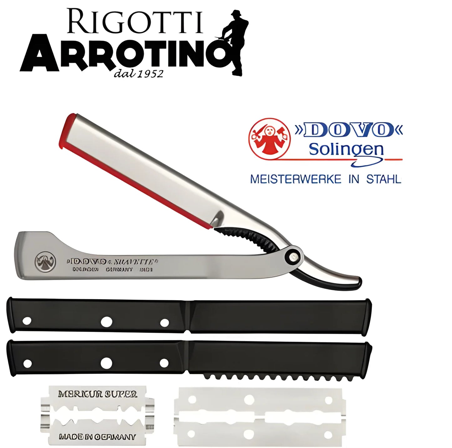Rasoio manolibera professionale Shavette Dovo D201-006