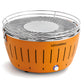 Lotus Grill XL Barbecue Portatile senza Fumo Arancio
