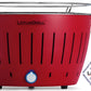 Lotus Grill Barbecue Portatile 2019 Rosso con alimentazione USB