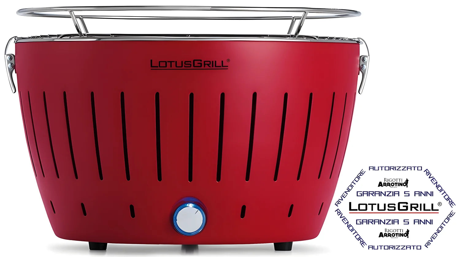 Lotus Grill Barbecue Portatile 2019 Rosso con alimentazione USB