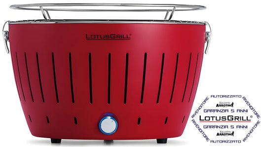 Lotus Grill Barbecue Portatile 2019 Rosso con alimentazione USB