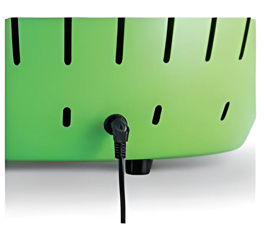 LotusGrill LG G34 U PU Barbecue a Carbone USB Ø32 cm con Kit per partire (Carbonella, Gel accensione e Pinza) Portatile Senza Fumo per Balcone e Outdoor viola