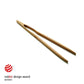 Pinza per grill in faggio da 60 cm. ZKG PF60