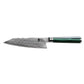 KAI Shun Green Kiritsuke 15 cm – Edizione Limitata 600 Esemplari Damascato 32 Strati DM-777G