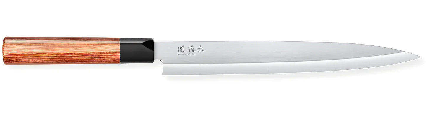 Coltello KAI Yanagiba Seki Magoroku Red Cm 24 MGR-0240Y