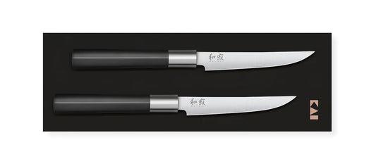 Kai Wasabi Set di due coltelli da bistecca 67S-400
