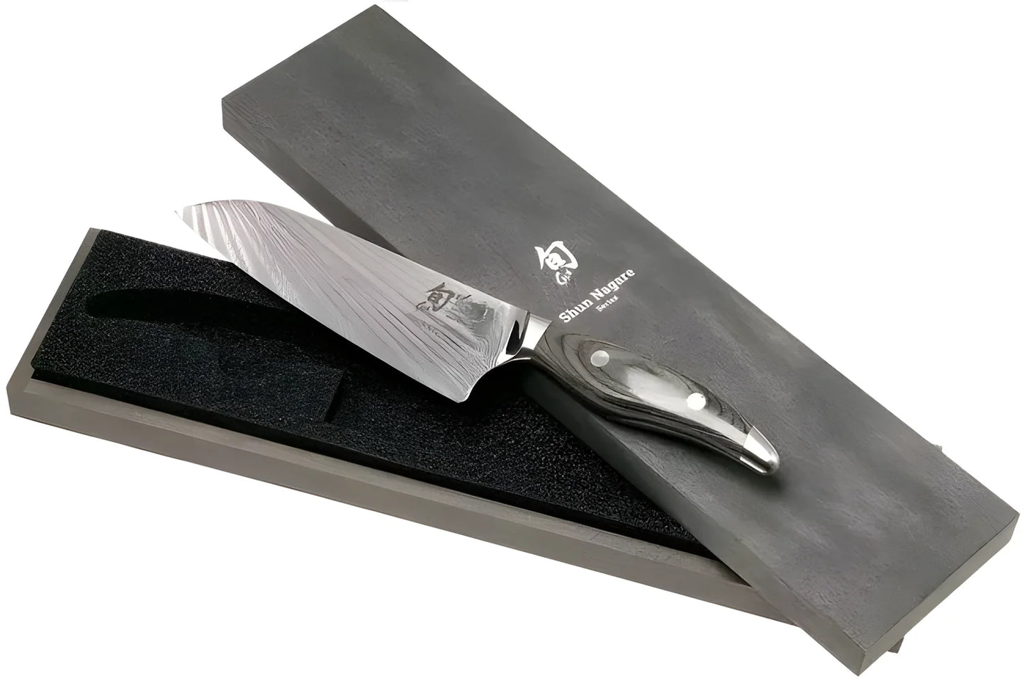 Coltello Santoku Damascato 72 strati Kai Shun Nagare 18 cm NDC-0702