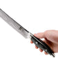 KAI Shun Nagare Coltello da Pane 23 cm – Damascato 72 Strati NDC-0705
