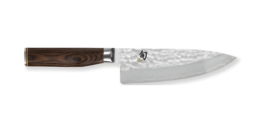 KAI Shun Premier Tim Mälzer Coltello da Cuoco Martellato 15 cm – Damascato 32 Strati TDM-1723