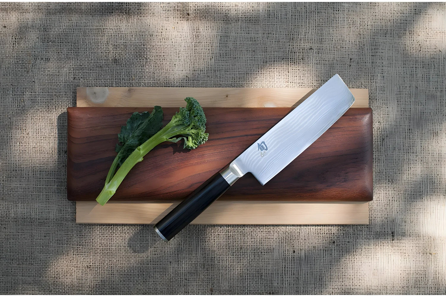 Kai Shun coltello Nakiri damascato 32 strati 16,5 cm. DM-0728