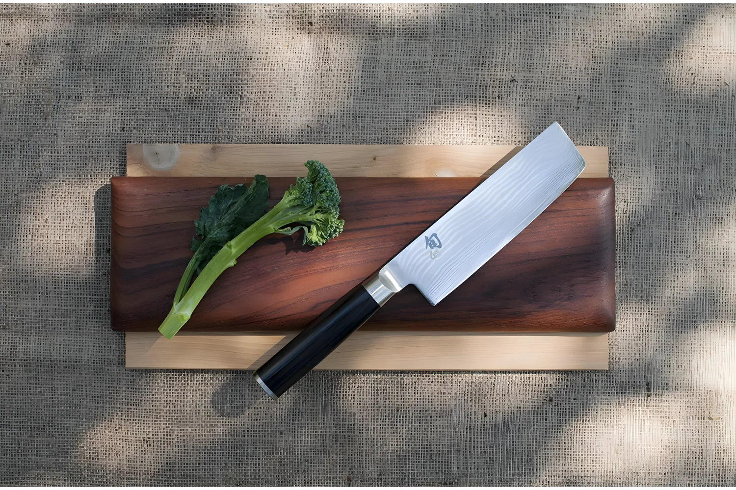 Kai Shun coltello Nakiri damascato 32 strati 16,5 cm. DM-0728